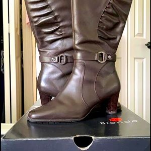 Blondo’s Callie Dress Boot Brown